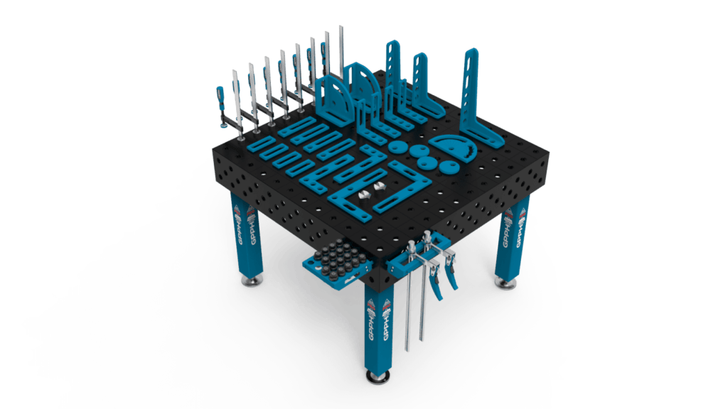 Stół spawalniczy PRO z zestawem narzędzi nr 3