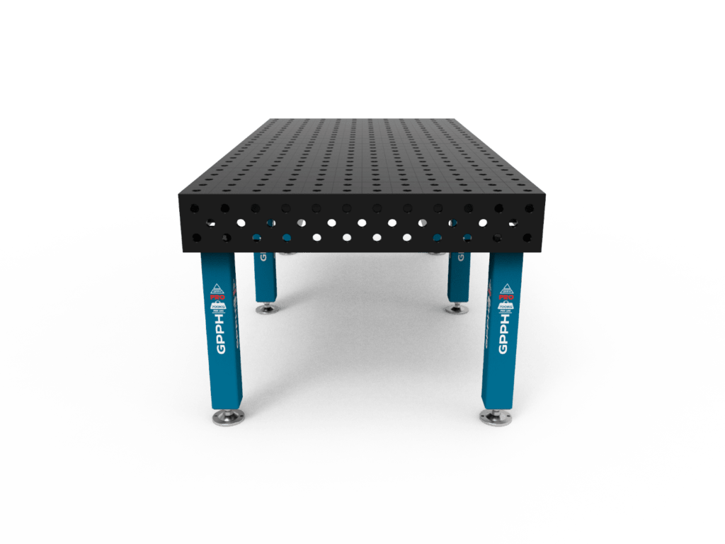Stół spawalniczy PRO 2400 x 1200 mm - na stopach