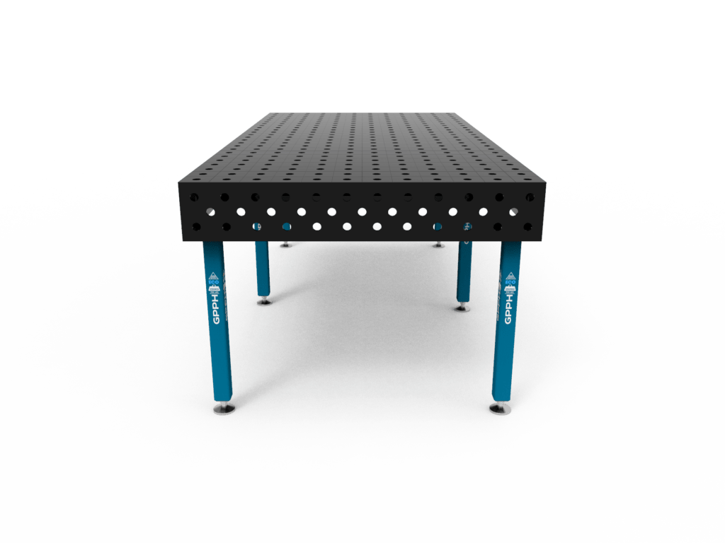 Stół spawalniczy ECO 2400x1200 mm z nogami na stopach