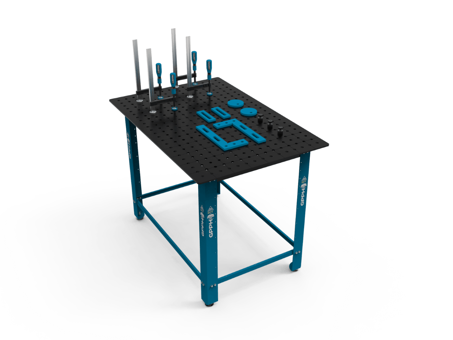 Stół DIY z zestawem narzędzi