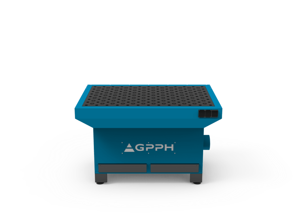 Stanowisko szlifiersko-odciągowe podstawa