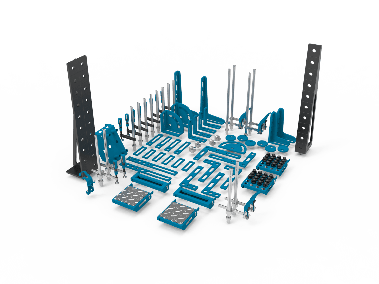 Zestaw narzędzi do stołów spawalniczych nr 2 - 96 elementów z serii PRO
