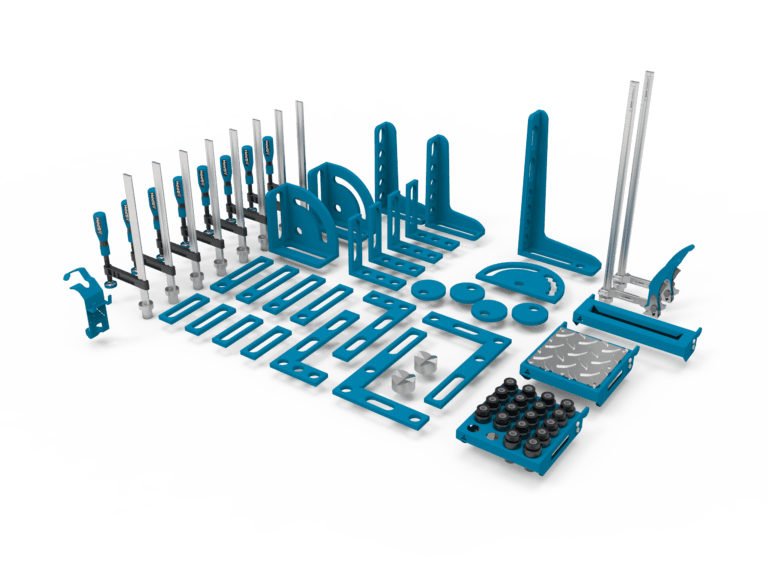 Zestaw narzędzi nr 3 PRO - 60 elementy do stołów spawalniczych z serii PRO