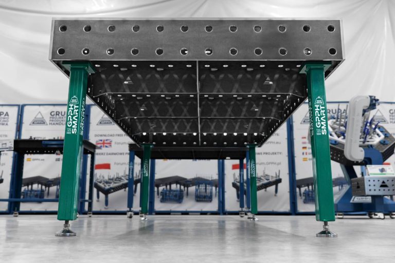 Stół Spawalniczy GPPH z serii SMART o wymiarze 2400x1200 mm 