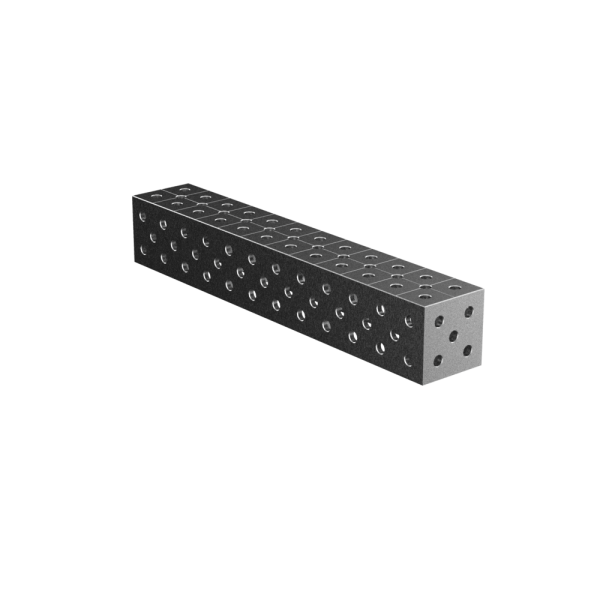 GPPH Łącznik, Kostka EXPERT 1200x200x200 mm fi 28 mm siatka diagonalna