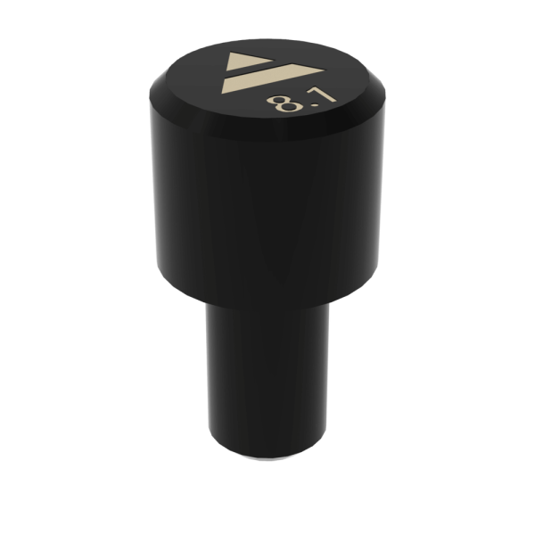 Pin ustalający do płyty montażowej 8,1mm