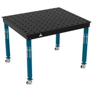 Stół Spawalniczy BASIC Rozmiar - 1200x1000mm, Siatka - 100x100mm, System - Φ28, Nogi - Na kołach