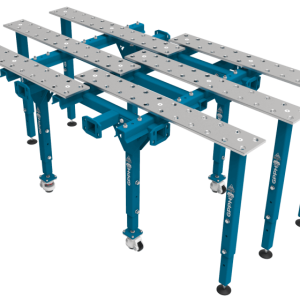 Modułowy stół spawalniczy pojedynczy rozkładany 2170x1200 mm