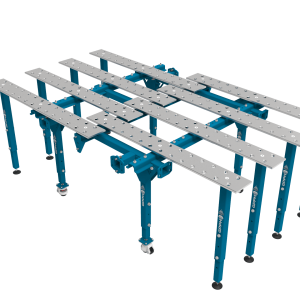 Modular single extendable welding table 2670x1600 mm