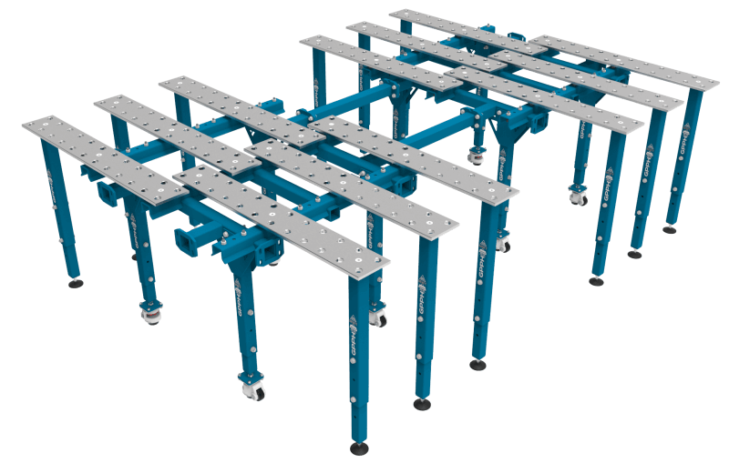 Modułowy zestaw o dużej powierzchni 3030x2170 mm