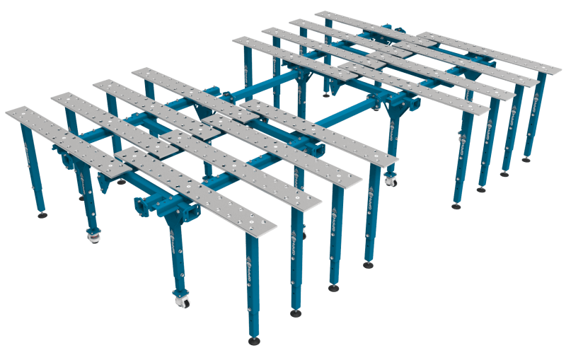 Modułowy zestaw o dużej powierzchni 4000x2670 mm
