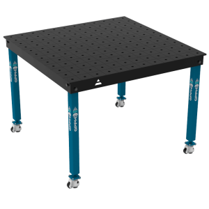 Stół Spawalniczy BASIC Rozmiar - 1200x1200mm, Siatka - 100x100mm, System - Φ16, Nogi - Na kołach