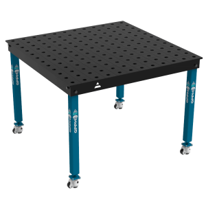 Stół Spawalniczy BASIC Rozmiar - 1200x1200mm, Siatka - 100x100mm, System - Φ28, Nogi - Na kołach