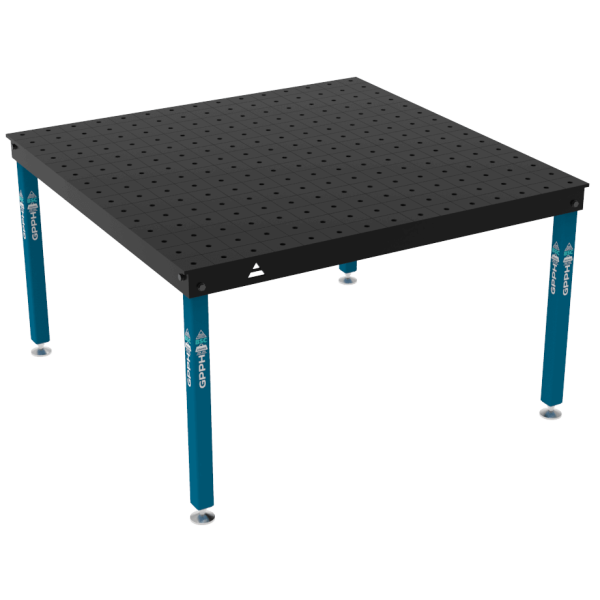 Stół Spawalniczy BASIC Rozmiar - 1500x1480mm, Siatka - 100x100mm, System - Φ16, Nogi - Na stopach