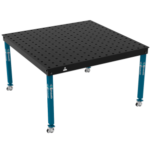 Stół Spawalniczy BASIC Rozmiar - 1500x1480mm, Siatka - 100x100mm, System - Φ28, Nogi - Na kołach