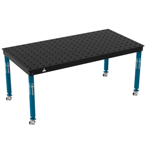 Stół Spawalniczy BASIC Rozmiar - 2000x1000mm, Siatka - 100x100mm, System - Φ28, Nogi - Na kołach