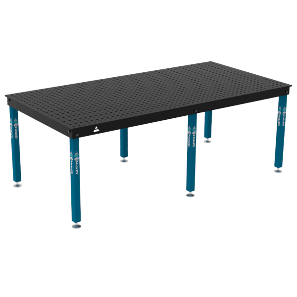 Stół Spawalniczy BASIC Rozmiar - 2400x1200mm, Siatka - 50x50mm, System - Φ16, Nogi - Na stopach