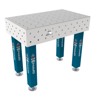 Stół Spawalniczy PRO INOX Rozmiar - 1000x600mm, Siatka - 100x100mm, System - Φ16, Nogi - Na stopach