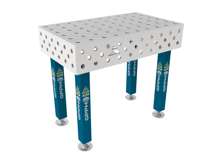 Stół Spawalniczy PLUS INOX 12mm - 1000x600mm