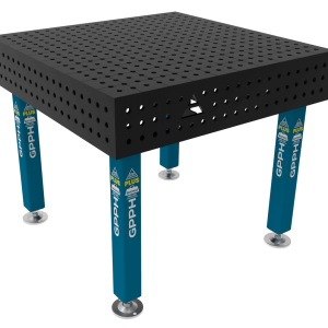 Stół Spawalniczy PLUS Rozmiar - 1000x1000mm, Siatka - 50x50mm, System - Φ16, Nogi - Na stopach