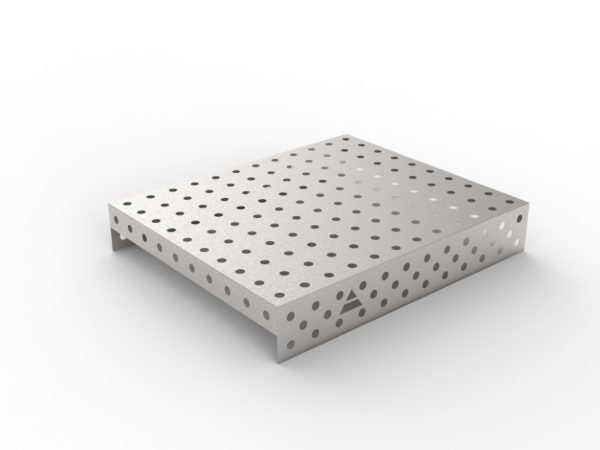 Nakładka nierdzewna 1200x1000 w siatce 100x100, fi28