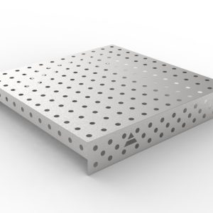 Nakładka nierdzewna 1200x1200 w siatce 100x100, fi28