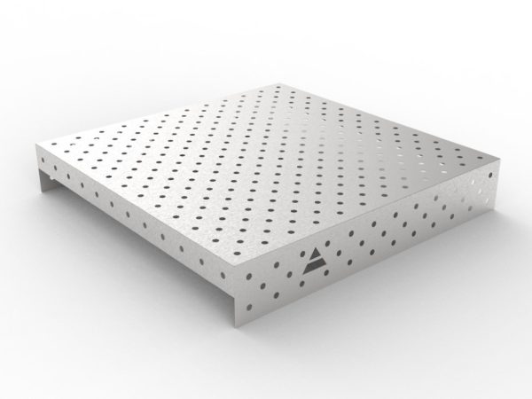 Nakładka nierdzewna 1200x1200 w siatce diagonalnej, fi16