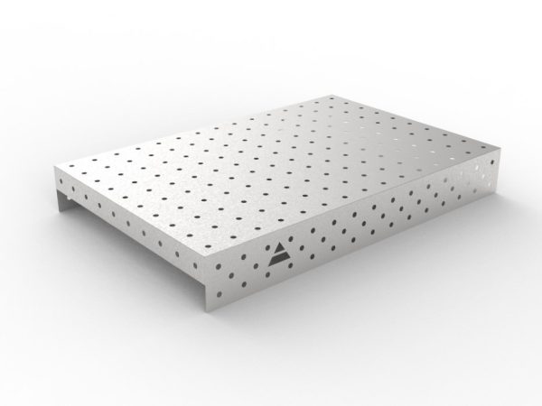 Nakładka nierdzewna 1500x1000 w siatce 100x100, fi16