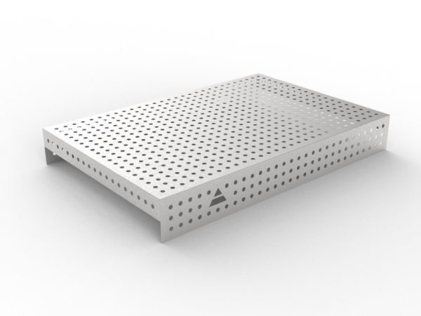 Nakładka nierdzewna 1500x1000 w siatce 50x50, fi16