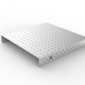 Nakładka nierdzewna 1500x1480 w siatce 100x100, fi16