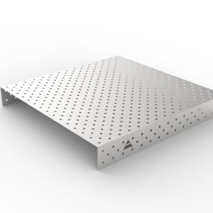 Nakładka nierdzewna 1500x1480 w siatce diagonalna, fi16