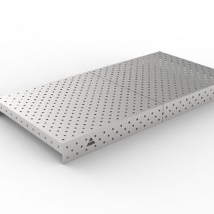 Nakładka nierdzewna 2400x1200 w siatce diagonalnej, fi16