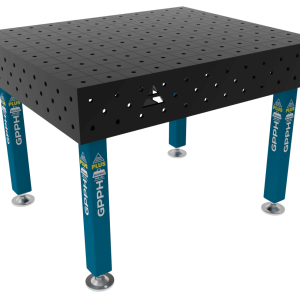 Stół Spawalniczy PLUS Rozmiar - 1200x1000mm, Siatka - 100x100mm, System - Φ16, Nogi - Na stopach