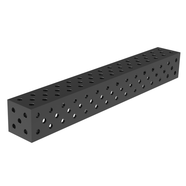 Łącznik, kostka 1500x200x200mm, diagonalna, System - Φ28,