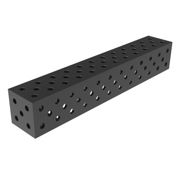 Łącznik, kostka 1200x200x200mm, Siatka - diagonalna, System - Φ28