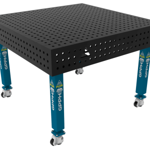 Stół Spawalniczy PLUS 	Siatka - 50x50mm, System - Φ16, Rozmiar - 1200x1200mm, Nogi - Na kołach