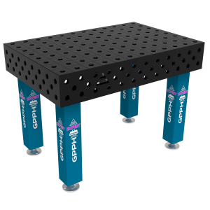 Stół Spawalniczy EXPERT Rozmiar - 1200x800mm, Siatka - 100x100mm, System - Φ28, Nogi - Na stopach