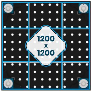 Stół Spawalniczy EXPERT 1200 x 1200 mm ożebrowanie