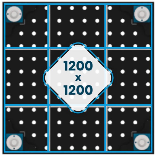 Stół Spawalniczy EXPERT 1200 x 1200 mm ożebrowanie