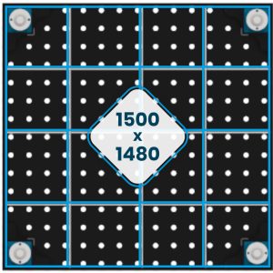 Stół Spawalniczy EXPERT 1500 x 1480 mm ożebrowanie