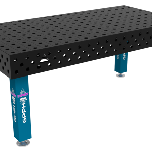 Stół Spawalniczy EXPERT Rozmiar - 2000x1000mm, Siatka - 100x100mm, System - Φ28, Nogi - Na stopach