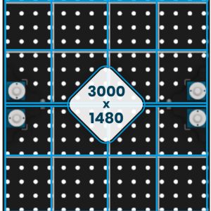 Stół Spawalniczy EXPERT 3000 x 1480 mm ożebrowanie