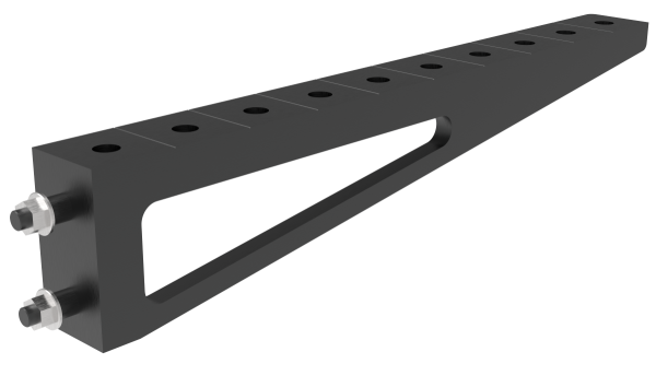 Przedłużenie EXPERT 1000x100mm w systemie otworów 28mm