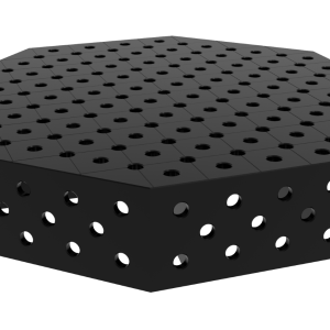 Stół spawalniczy ośmiokątny OCT 1000x1000mm fi28 siatka diagonalna