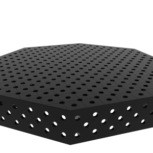 Stół spawalniczy ośmiokątny OCT 1400x1400mm fi28 siatka diagonalna