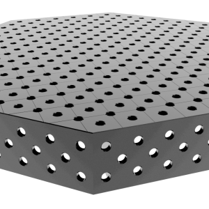 Stół spawalniczy ośmiokątny OCT INOX 1400x1400mm fi28 siatka diagonalna