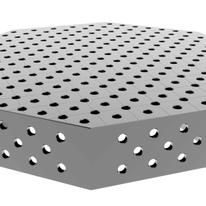 Stół spawalniczy ośmiokątny OCT INOX 1200x1200mm fi28 siatka diagonalna