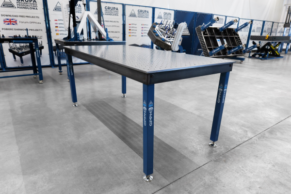Stół Spawalniczy BASIC Rozmiar - 2000x1000mm, Siatka - 50x50mm, System - Φ16