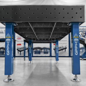 Stół Spawalniczy PLUS Siatka - 100x100mm, System - Φ16, Rozmiar - 2000x1000mm