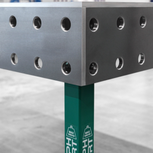 Stół spawalniczy SMART Siatka - 100x100mm, System - Φ28, Rozmiar - 1500x1480mm,  Blat - 12mm